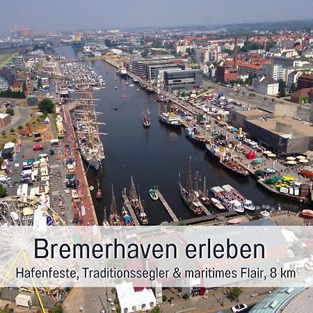 "Lilie" In Geestland-Langen, Ideal Fuer Familien & Homeoffice - Wlan & Parkplatz - 3 Zimmer, Balkon - Nahe Bremerhaven Exteriér fotografie