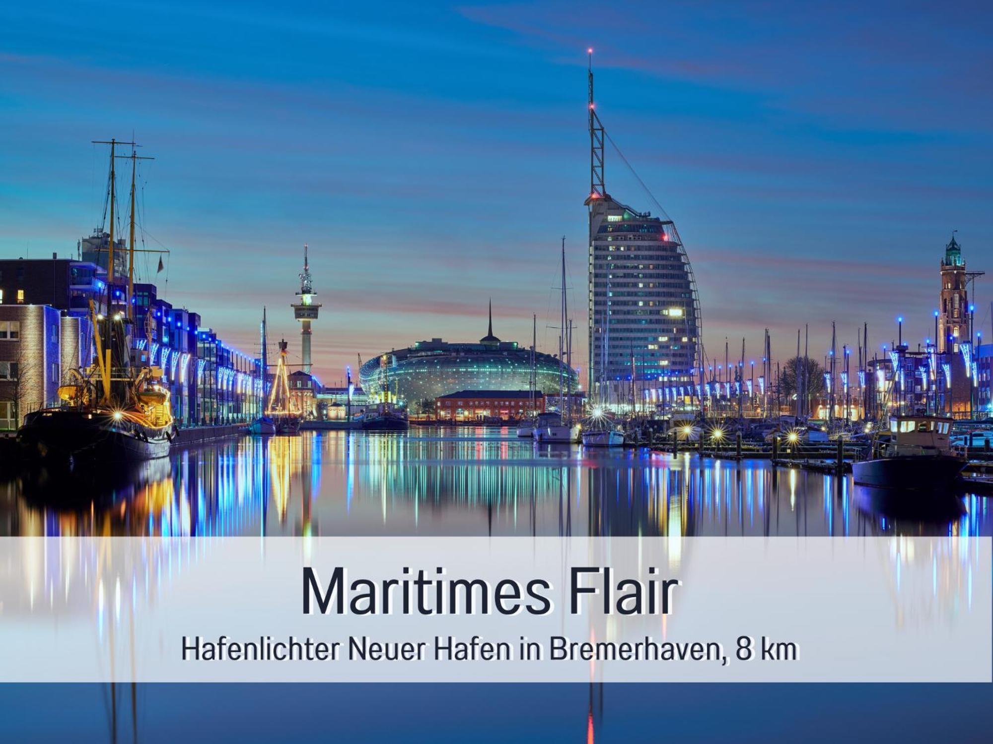 "Lilie" In Geestland-Langen, Ideal Fuer Familien & Homeoffice - Wlan & Parkplatz - 3 Zimmer, Balkon - Nahe Bremerhaven Exteriér fotografie